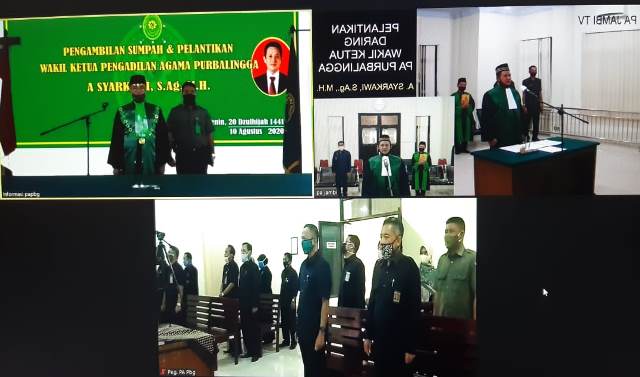 pelantaikan wakil ketua daring 10082020 1